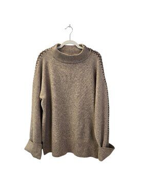 The Normal Brand Craft Stitch Wool Blend Sweater Size XXL (est)